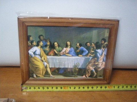 Obraz w drewnianej ramie 13/18 - religijny