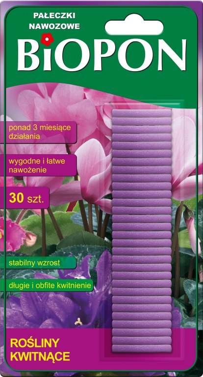 Pałeczki nawozowe dla roślin kwitnących 30szt.