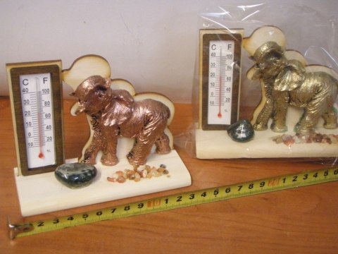 Słonik duży + termometr 11x13 cm NR70