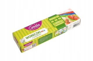 Woreczki z suwakiem mix 12szt GOSIA