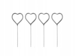 Zimne ognie 4szt. SERCE | ZOK2