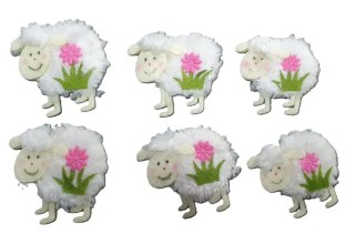 Baranek na klips 6szt. | SUN7674