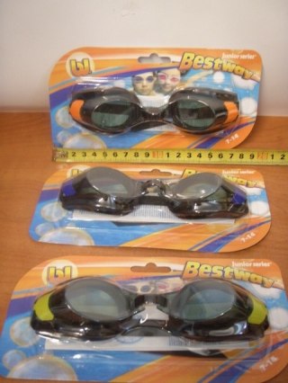 Okulary do pływania na blistrze BESTWAY 21005