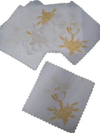 Serwetka poliestrowa 30 x 30 cm Komunia Święta 10szt.