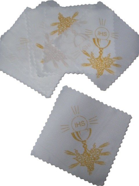 Serwetka poliestrowa 30 x 30 cm Komunia Święta 10szt.