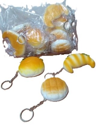 Brelok gniotkia bułka zapachowa