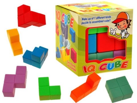 Magiczna kolorowa KOSTKA typu Tetris | GR0153