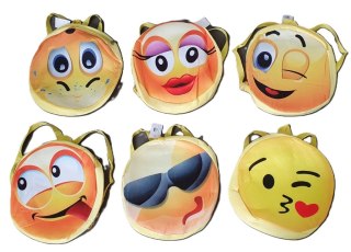 Plecak emotikon pluszowy 32x36cm
