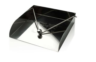 Serwetnik metalowy 18x18x4cm KWADRAT | 13184