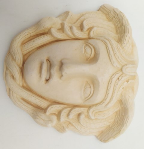 Dekor - głowa duża 14x12 cm