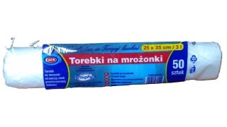 Woreczki na mrożonki 3l. 50szt lux