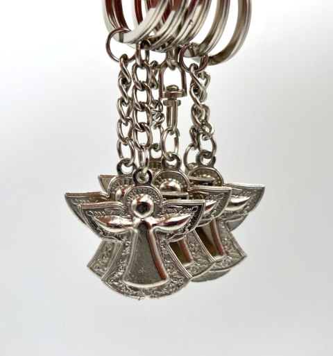 Brelok metalowy 10szt. ANIOŁ