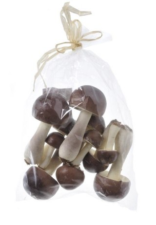 Grzybki trojaczki 10cm 4szt. BROWN | LT11086_06