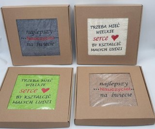 Ręcznik 50 x 100 cm w kartoniku Nauczyciel