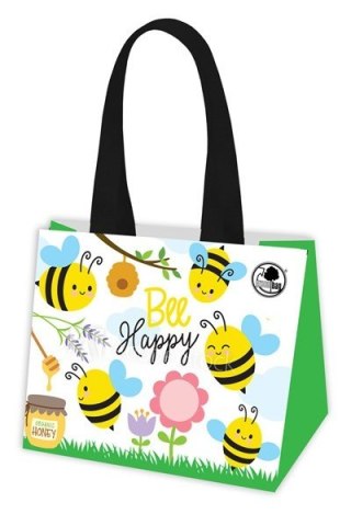 Torba ekologiczna 34 x 16 x h 26 cm Bee happy pszczółki
