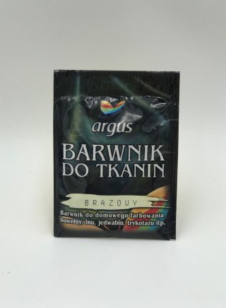 Barwnik do tkanin bez gotowania brązowy 15g