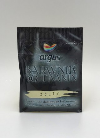 Barwnik do tkanin bez gotowania żółty 15g