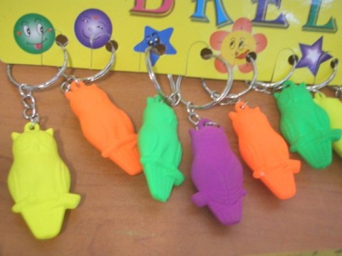 Brelok 12szt. SOWA JASKRAWA | 0962G