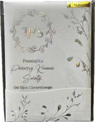 Album A5 Pamiątka Komunii Św. od Ojca Chrzestnego