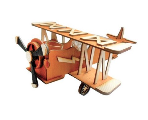 Karafka + 6 kieliszków samolot 50 urodziny