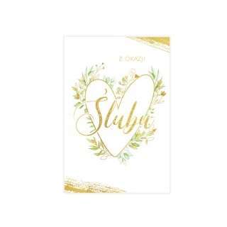 Karnet B6 LUX Ślub - 002