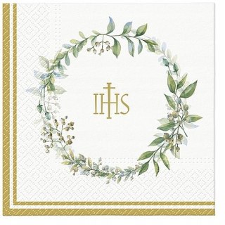 Serwetki 33x33cm Komunia 20szt SDL136600 76-03