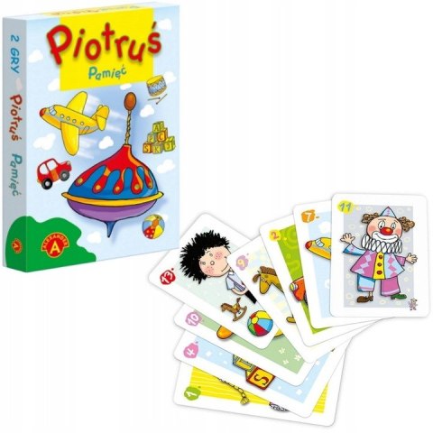 Karty do gry PIOTRUŚ + PAMIĘĆ