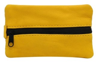 Kluczówka skórzana KC-02-LN-7781 YELLOW