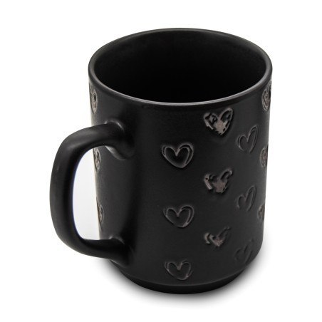 Kubek 340ml tradycyjny uniwersalny kawa herbata SERCE BL-4601-1