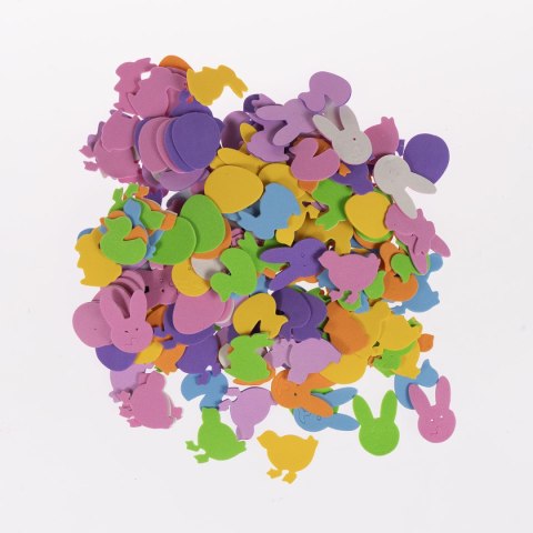 Naklejki - wielkanocne wzory z pianki WN3353