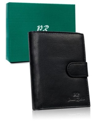 Portfel skórzany PAUL ROSSI N4L-GTN-RFID BLACK