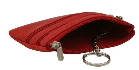 Skórzane etui na klucze K001-AGN-5229 RED