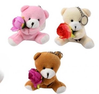 Brelok miś pluszowy