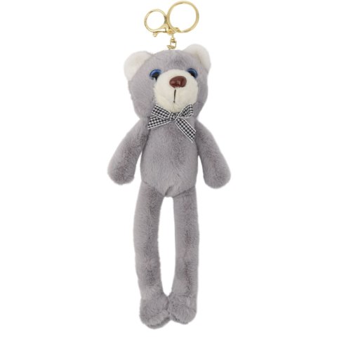 Brelok pluszowy miś z kokardką 23cm B-2551