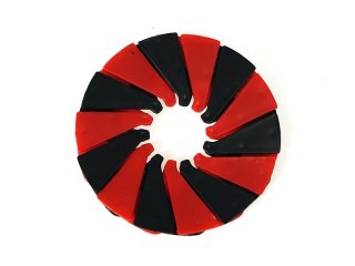 Dysk latający teleskopowy 8 x 8 x 1cm