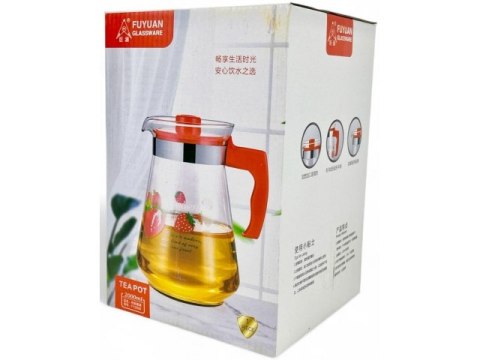 Dzbanek szklany na napoje 2l. a1491