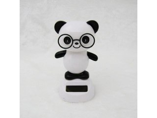 Kiwaczek solarny panda w okularach 751219