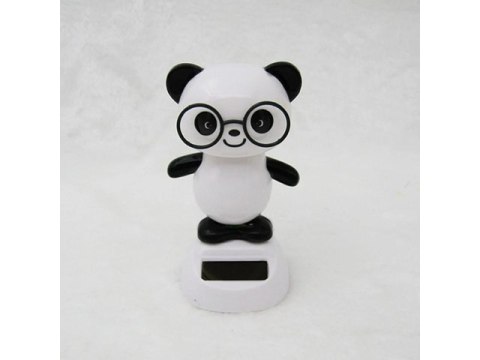 Kiwaczek solarny panda w okularach 751219