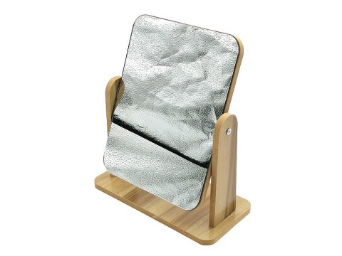 Lusterko stojące drewniane 21 x 17cm