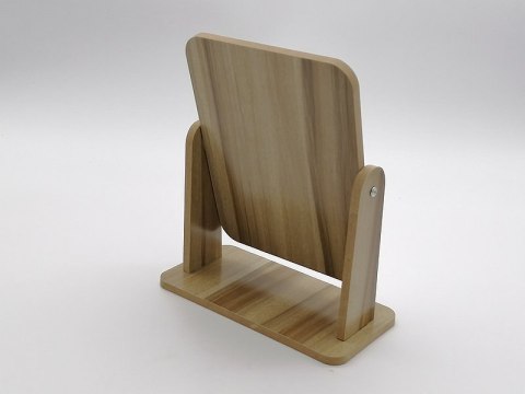 Lusterko stojące drewniane 21 x 17cm