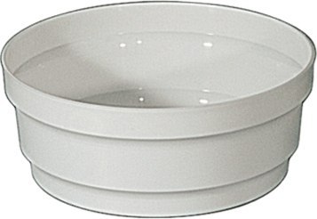 Miska stroik 19cm biała