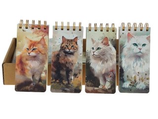 Notesik z kotkiem 15 x 14 x 6,5cm skoroszyt czysty