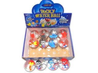 Piłka ze światłem 6,5cm bohater BPIŁ1467