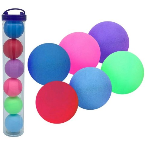 Piłki do ping ponga kolorowe 6szt. A-1117