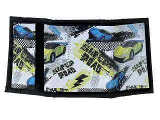 Portfel chłopięcy auta 11,5 x 8cm