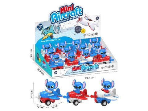 Samolot zwierzątko 10cm STITCH BSAM5199