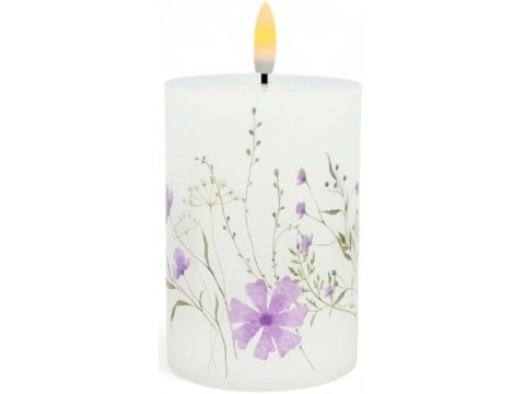 Świeczka led w obudowie z płomieniem - 13cm slc42556