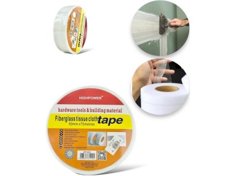 Taśma z włókna szklanego 50mm x 75m tasa783