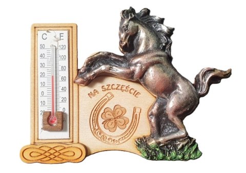 Termometr z magnesem Koń Na Szczęście 7,5 x 10 cm NR.131