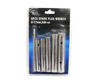 Zestaw kluczy rurowych do świec zapłonowych kpl 6szt opakowanie 22 x 14 cm NOB-2412
